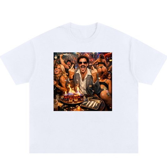 Borat Party - Cotton T-Shirt